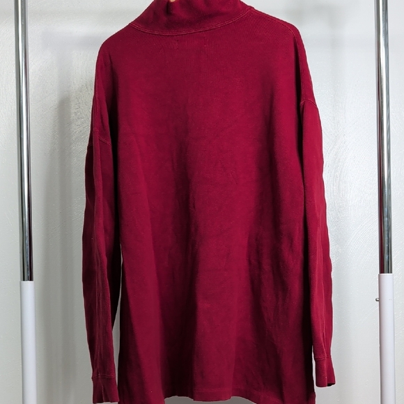 Polo by Ralph Lauren Men's Red Zip-Up Sweater - Picture 5 of 5